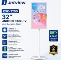 JETVIEW KSK-3200 32" ANDROID KIOSK TV 6 SAAT
